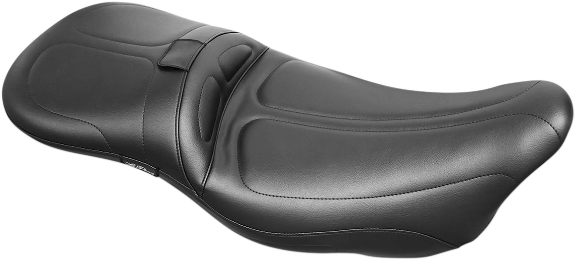 Maverick Daddy Long Legs Seat - Black - Stitched - FL '08-'23