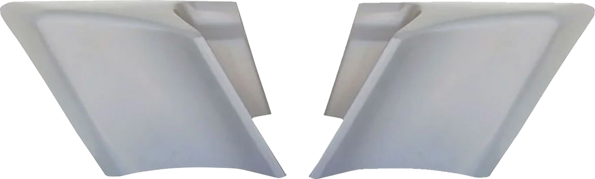 Swoop Side Covers - Smooth - Stock Saddlebags - HD
