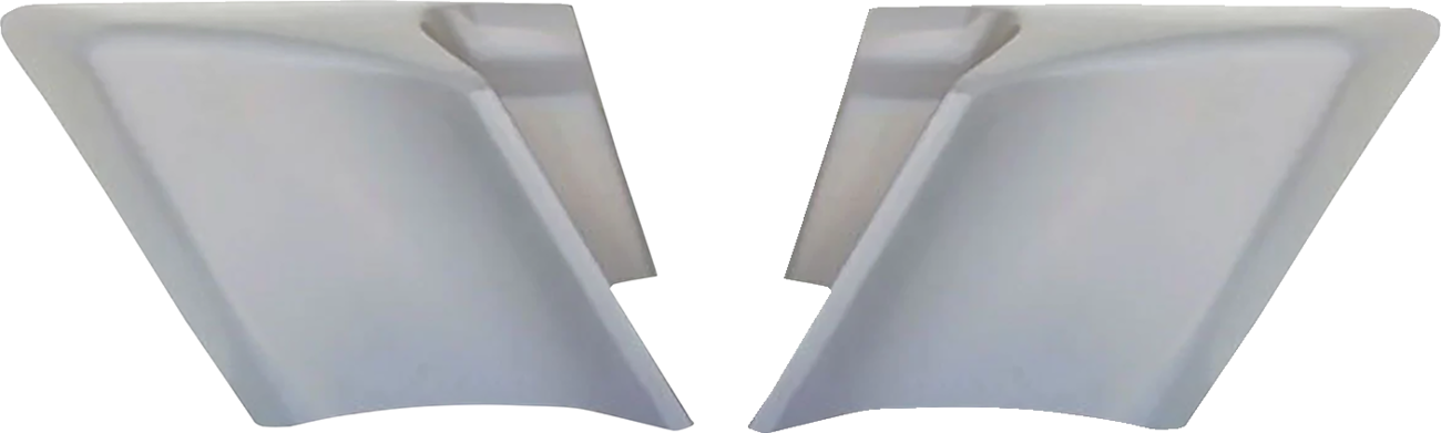 Swoop Side Covers - Smooth - Stock Saddlebags - HD