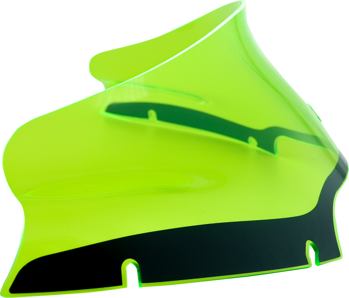 Ice Flare® Windshield - 6" - Green Ice - '15-'25 FLTR