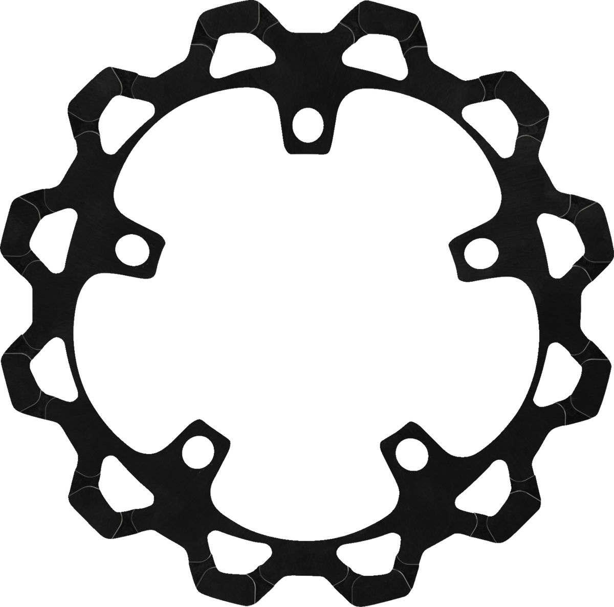 Brake Rotor - Front - 13" - Black