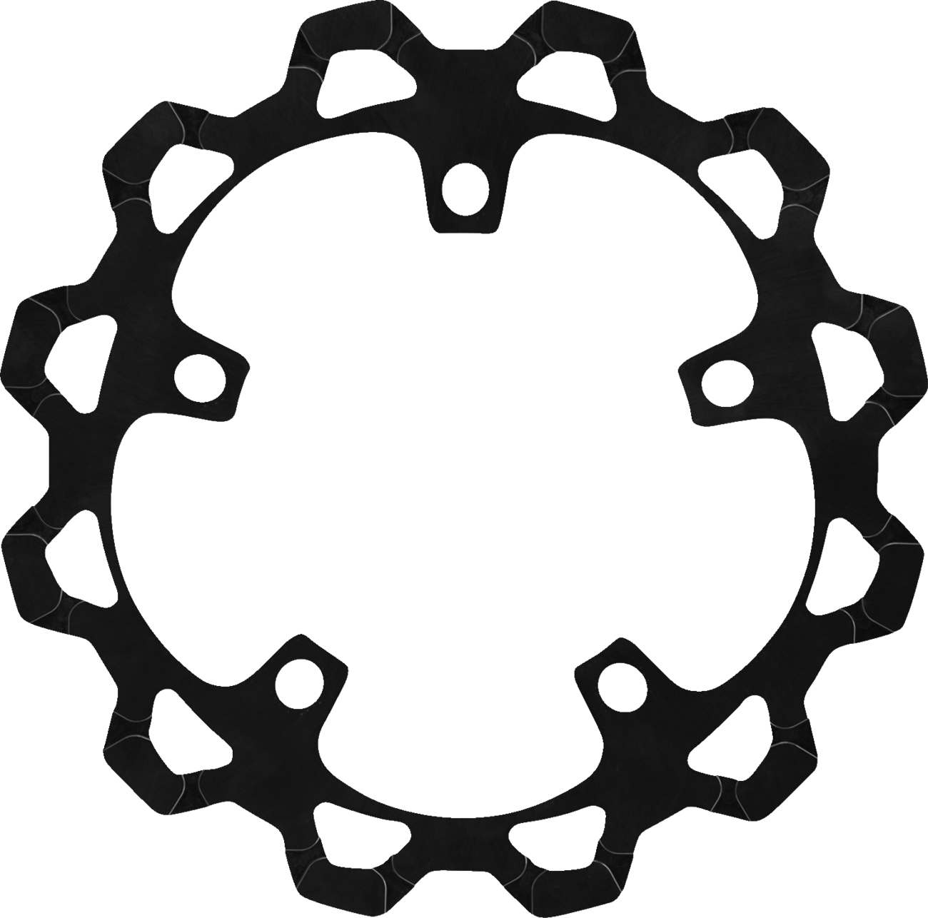 Brake Rotor - Front - 13" - Black