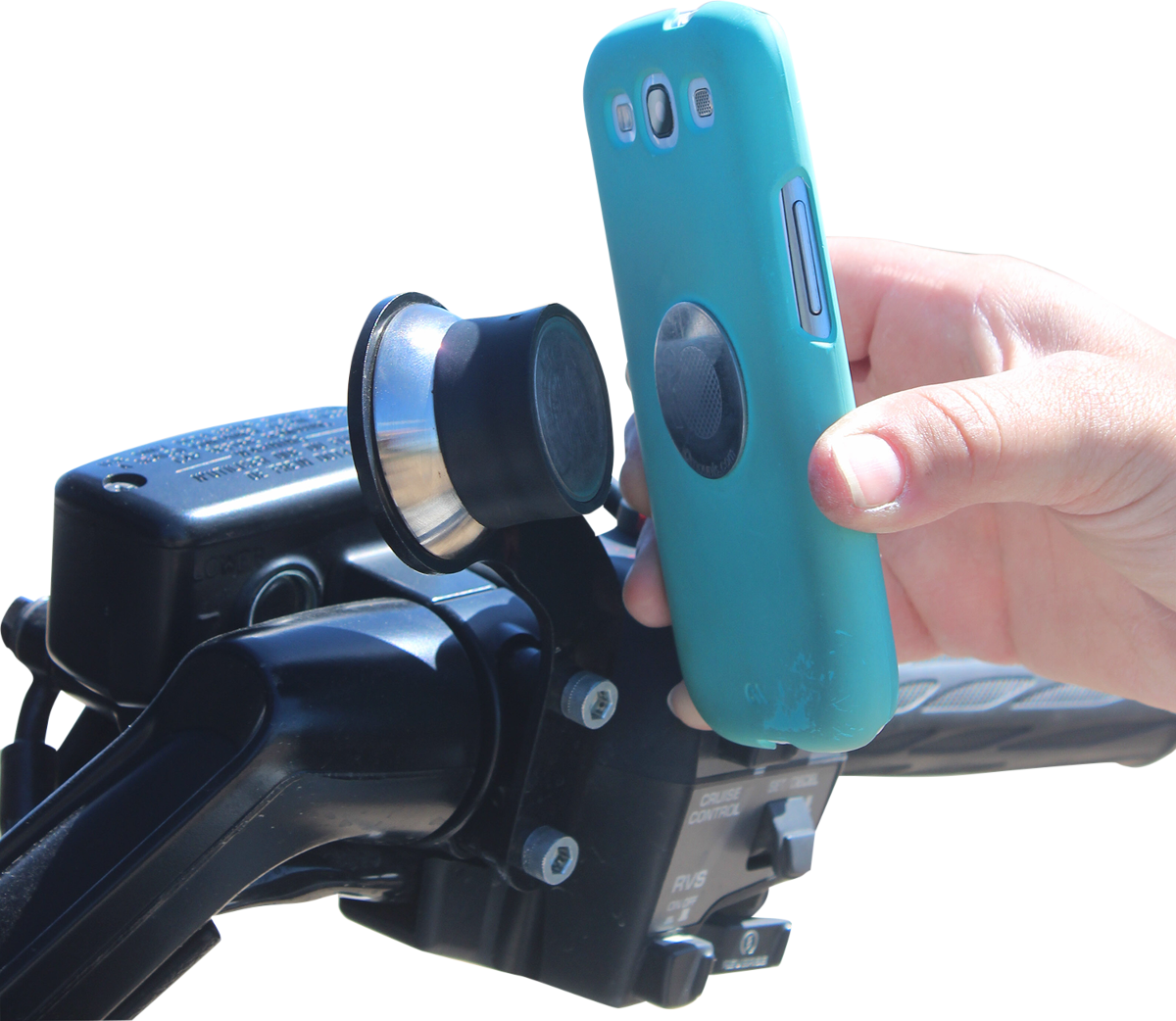 iOmounts™ Device Mount - Handlebar Mount - Right - GL1500 - Black
