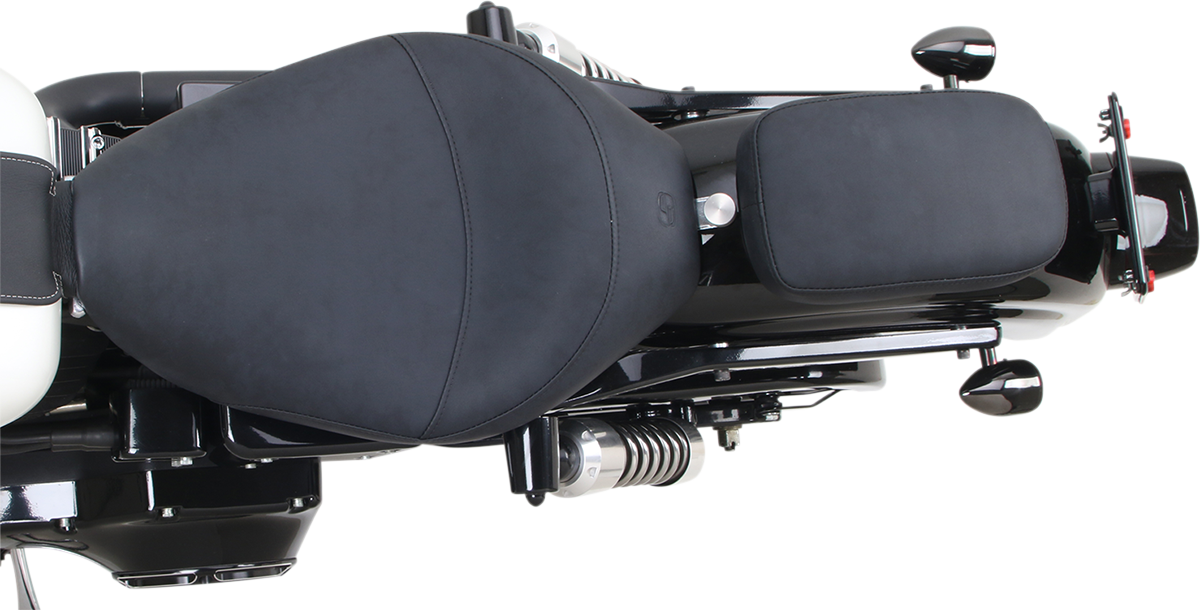 Detachable Pillion Pad - Saddlehyde S3 - Brushed - 6"
