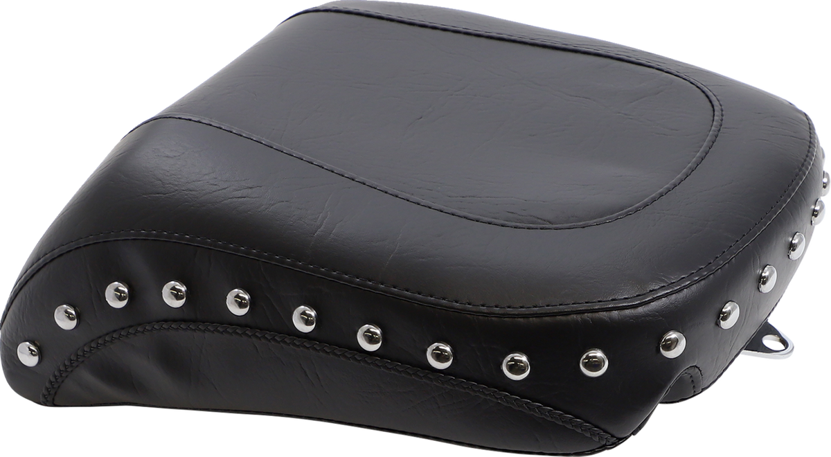Wide Rear Seat - Studded - Black - FLST '05-'17