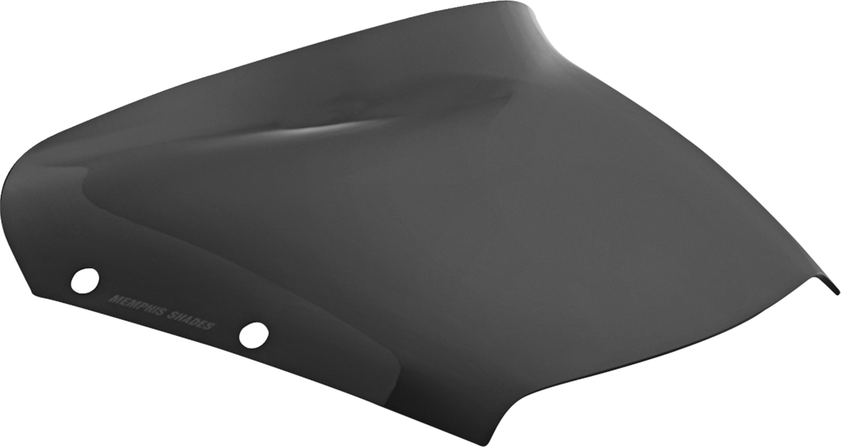 Spoiler Windshield - 3" - Dark Black Smoke - FLHX