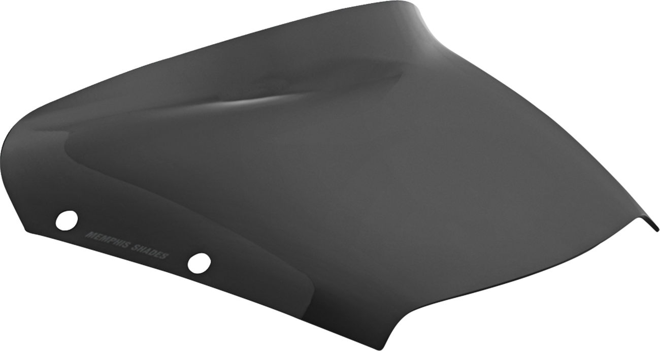 Spoiler Windshield - 3" - Dark Black Smoke - FLHX