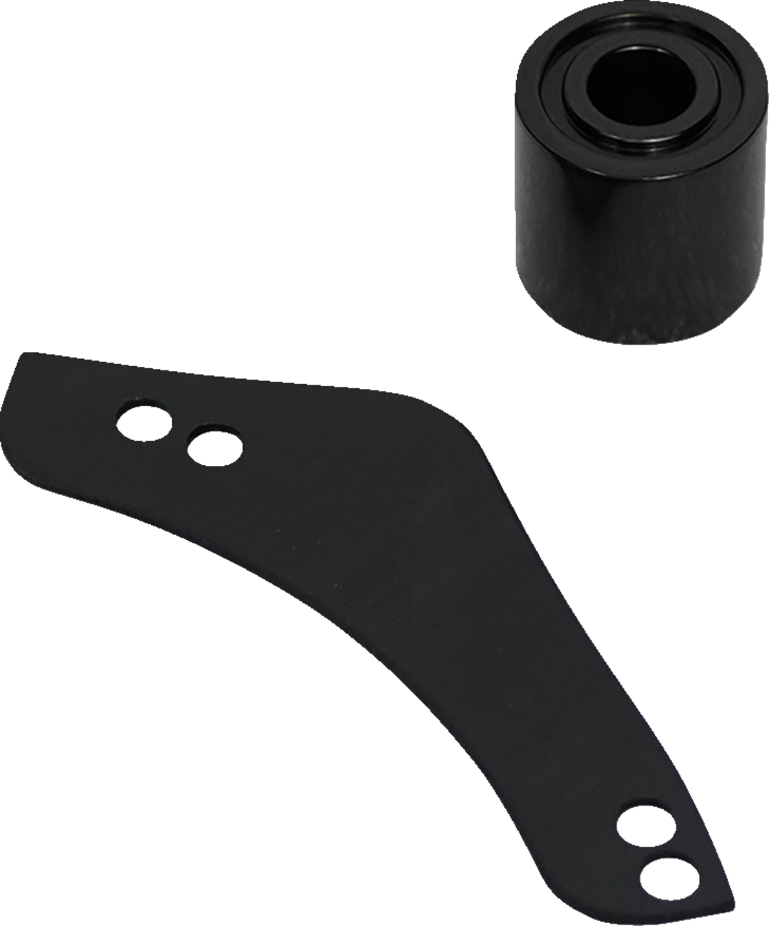 Replacement Breather Bolt Cover Plate - Inverted/Method/Clear Tear/Sidekick - Right - Black