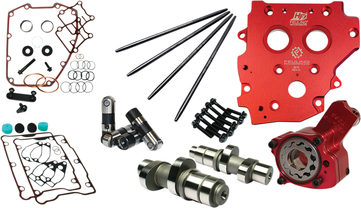 Camchest Kit - Race Series® - Reaper 594 - Gear Drive - W/One Piece Pushrods - Twin Cam '07-'17