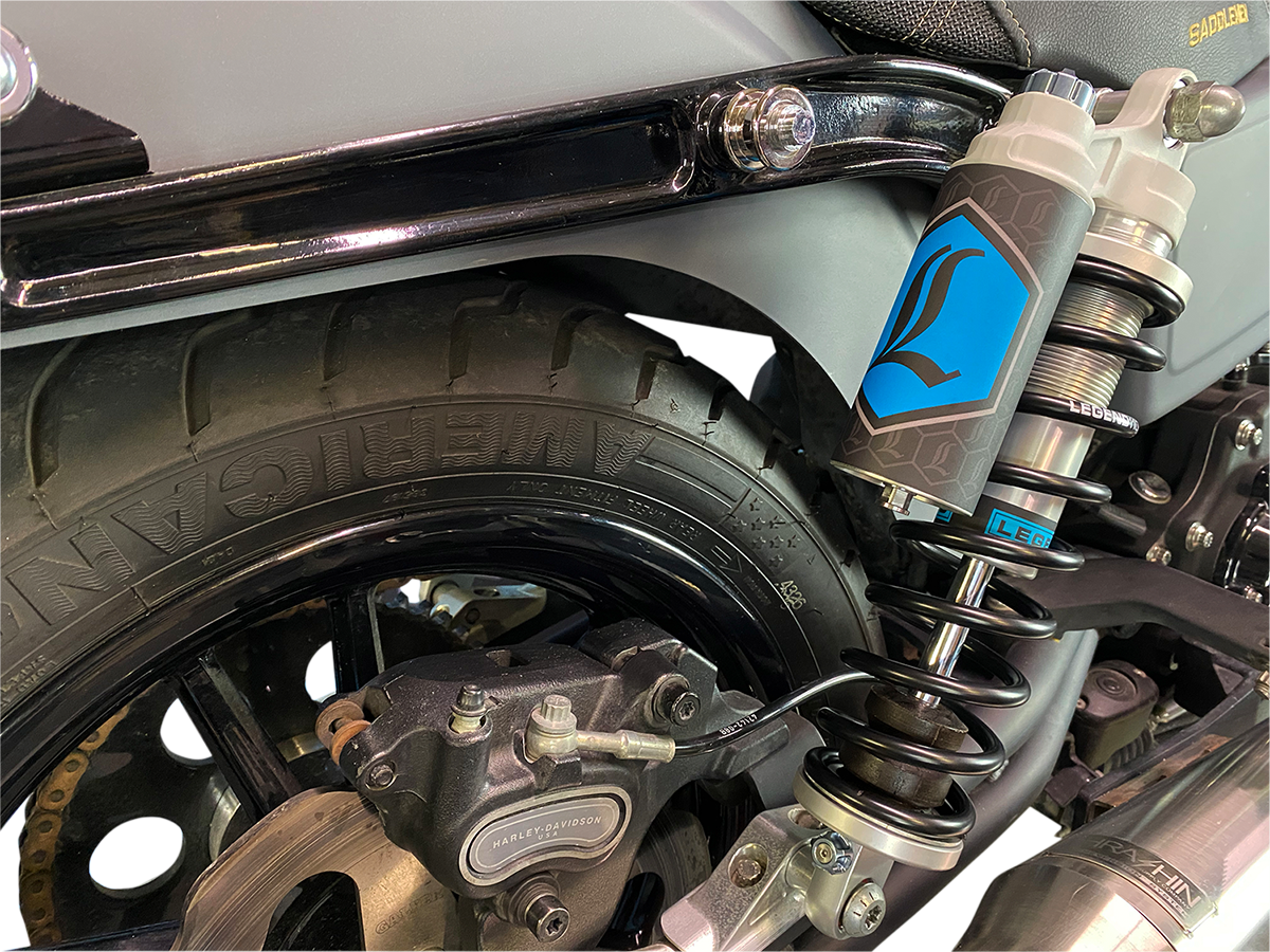 REVO ARC Piggyback Shocks - 13" - Standard - Clear - '99-'17 Dyna