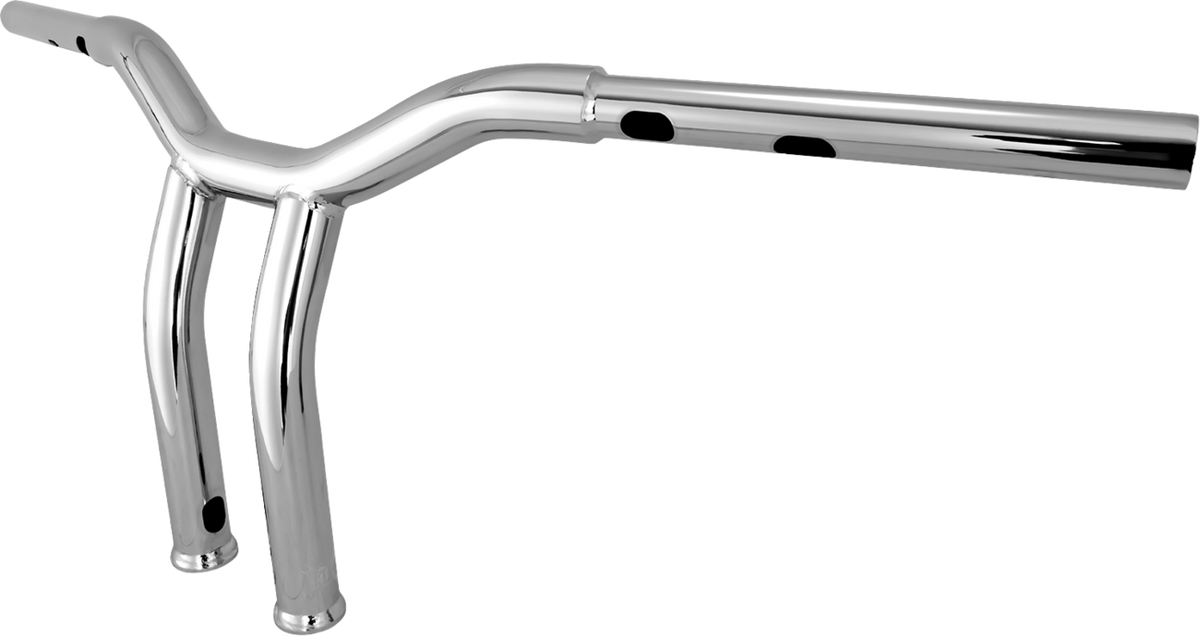 Dominator Handlebar - Touring/Softail - 10" - Chrome