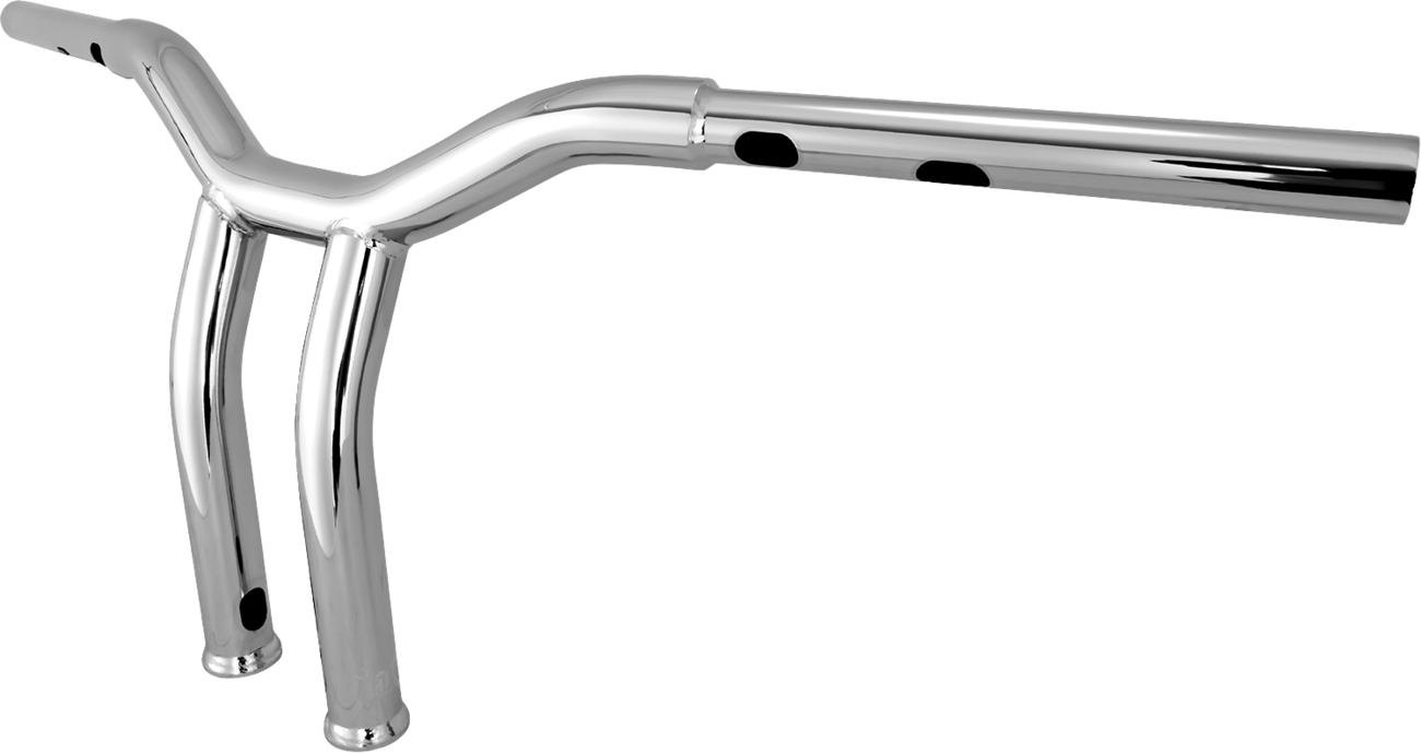 Dominator Handlebar - Touring/Softail - 10" - Chrome