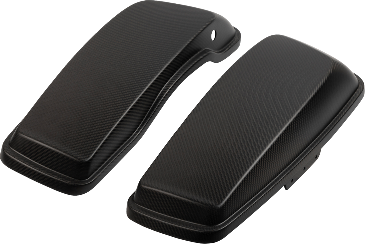 Saddlebag Lids - Carbon Matte - FL '14-'23