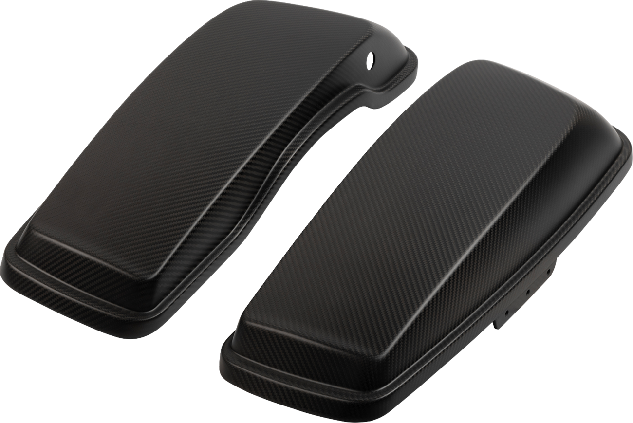 Saddlebag Lids - Carbon Matte - FL '14-'23
