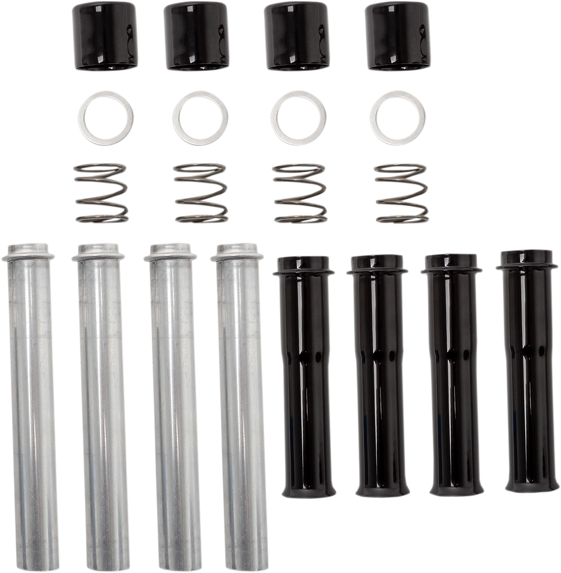 Pushrod Tubes - Gloss Black - Twin Cam | M8
