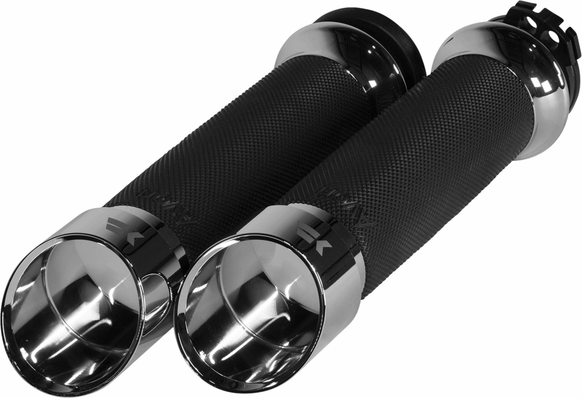 Edge Grips - Custom Contour - Cable - Chrome