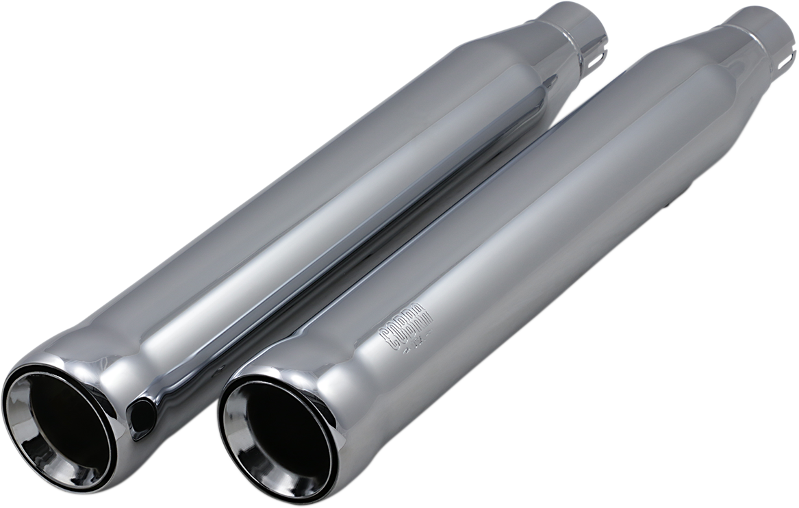 Neighbor Hater Slip-On Mufflers - 3" - Chrome - '07-'17 Softail