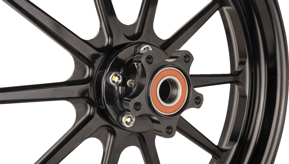 Wheel - Track Pro - Front - Dual Disc /Without ABS - Black - 17x3.5