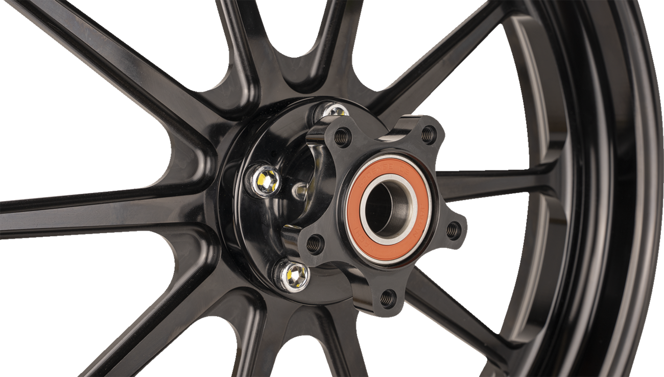 Wheel - Track Pro - Front - Dual Disc /Without ABS - Black - 17x3.5