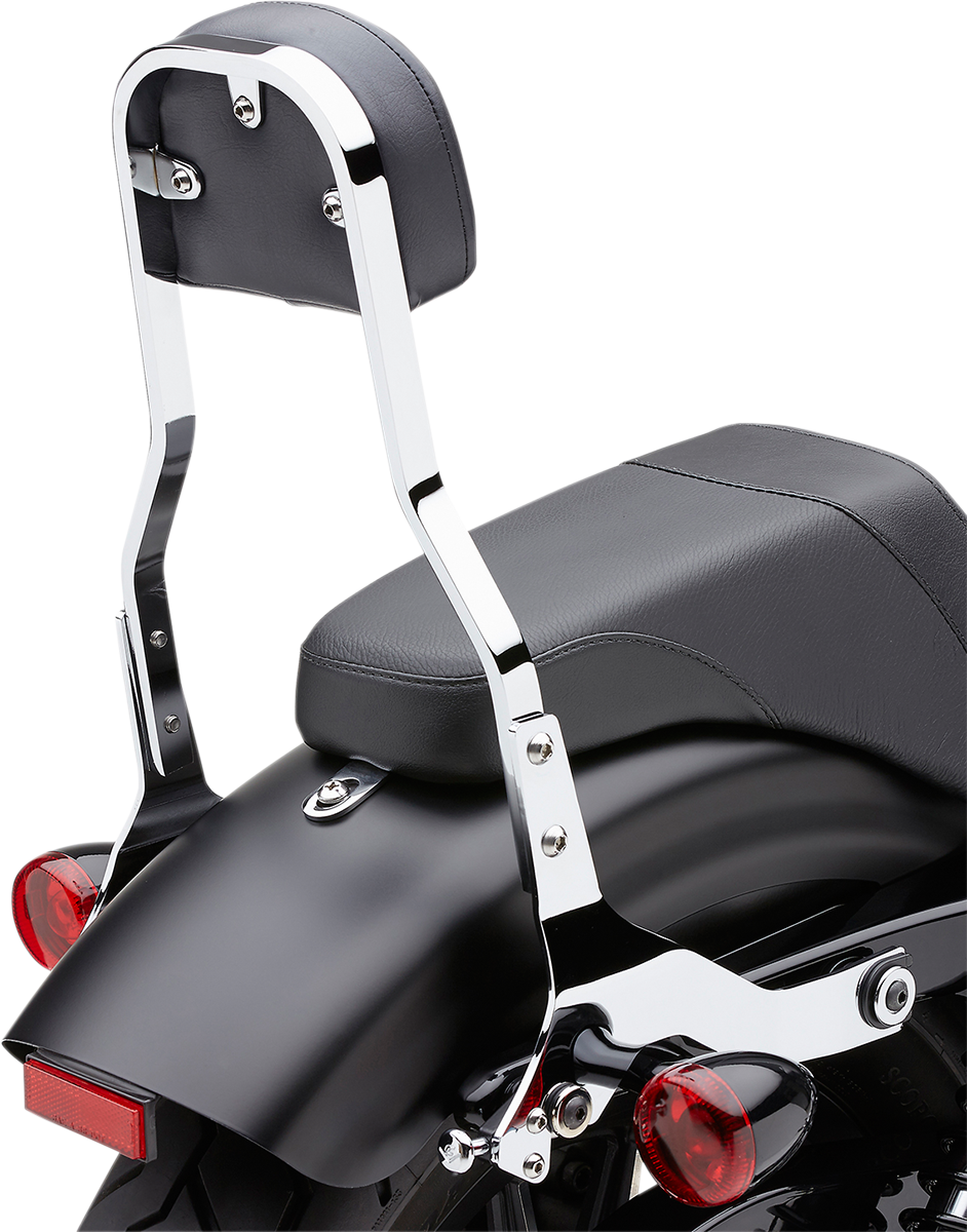 Backrest Kit - 14" - Chrome - Softail