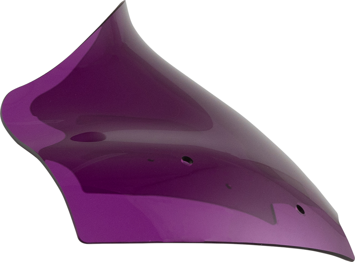 Kolor Flare® Windshield - 10" - Purple - '23-'25 FLTRX