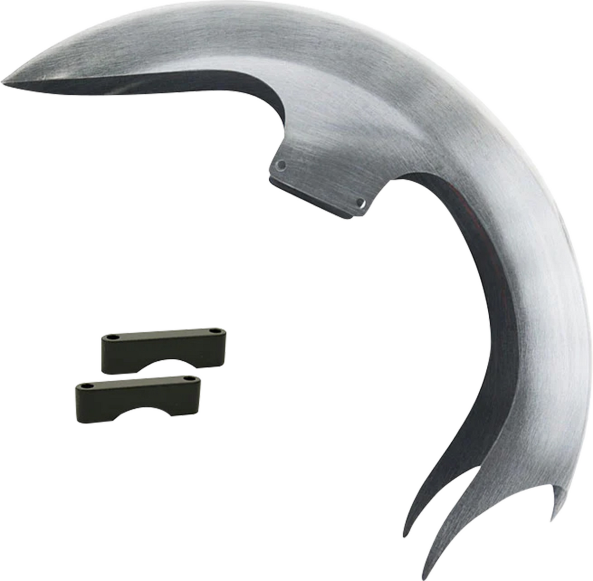 Talon Front Fender - 21" Wheel - With Black Adapters - HD Touring
