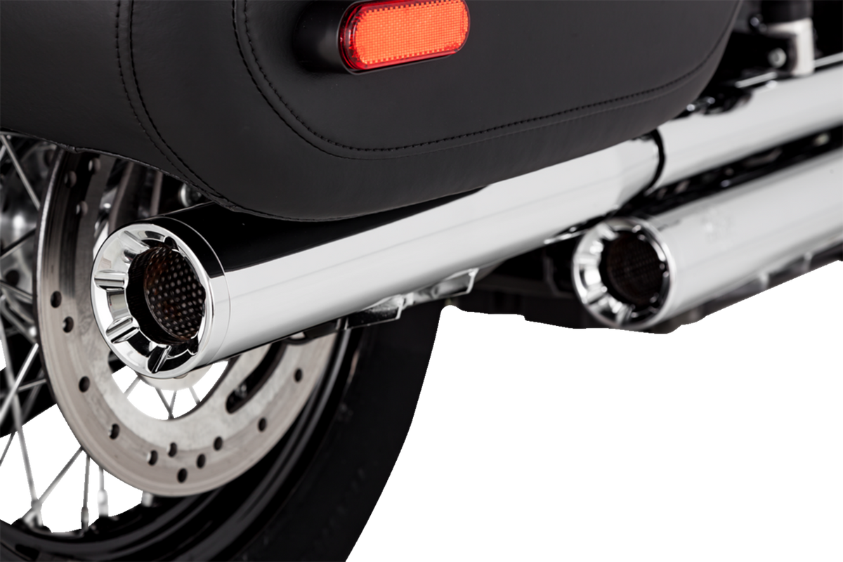 Eliminator 300 Slip-On Mufflers - Chrome