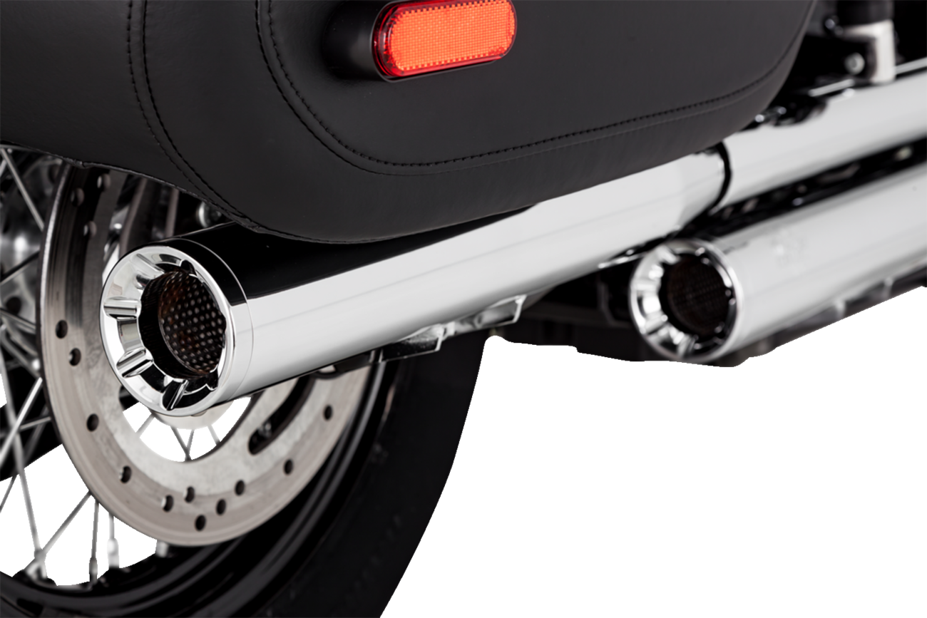 Eliminator 300 Slip-On Mufflers - Chrome