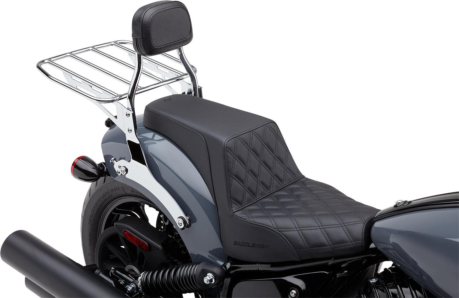 Detachable Backrest - Mini - Chrome - Chieftain