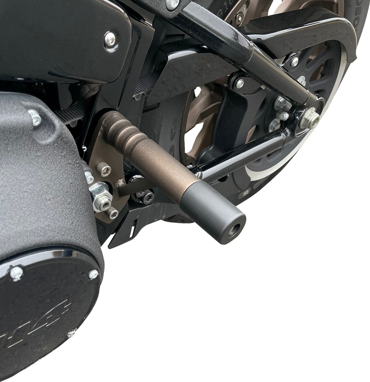 Frame Guards - Rear - Bronze - Softail