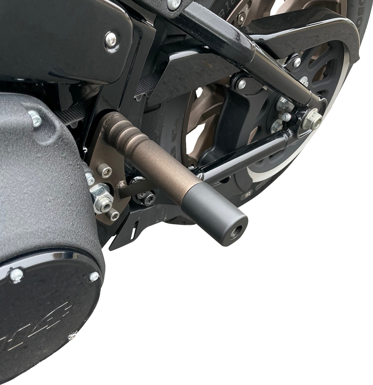 Frame Guards - Rear - Bronze - Softail