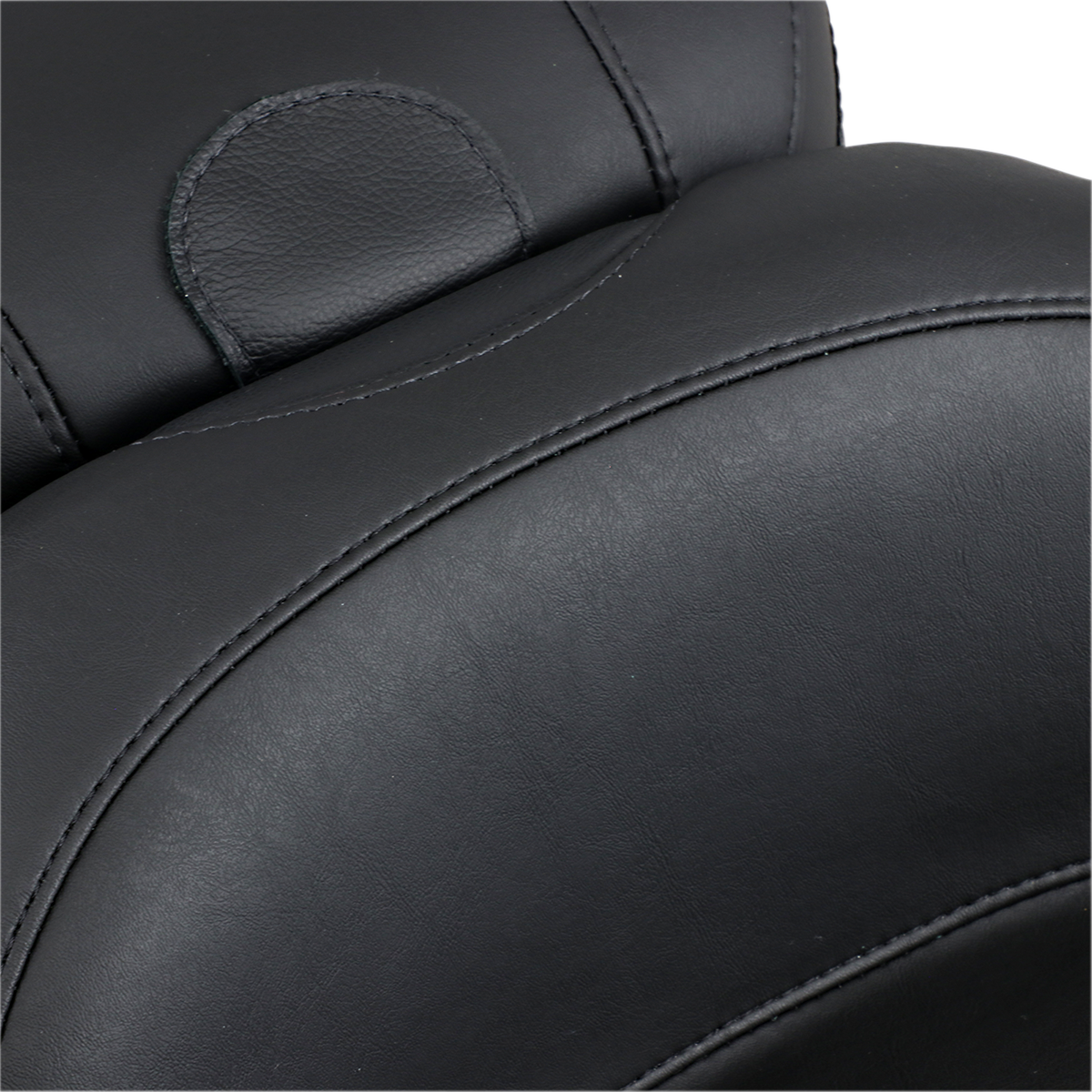 Lowdown Seat With Driver Backrest - Plain - FLHR '97-'07