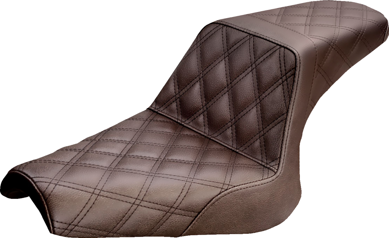 Step-Up Seat - Full Lattice Stitch - Brown - Bolt '13-'24