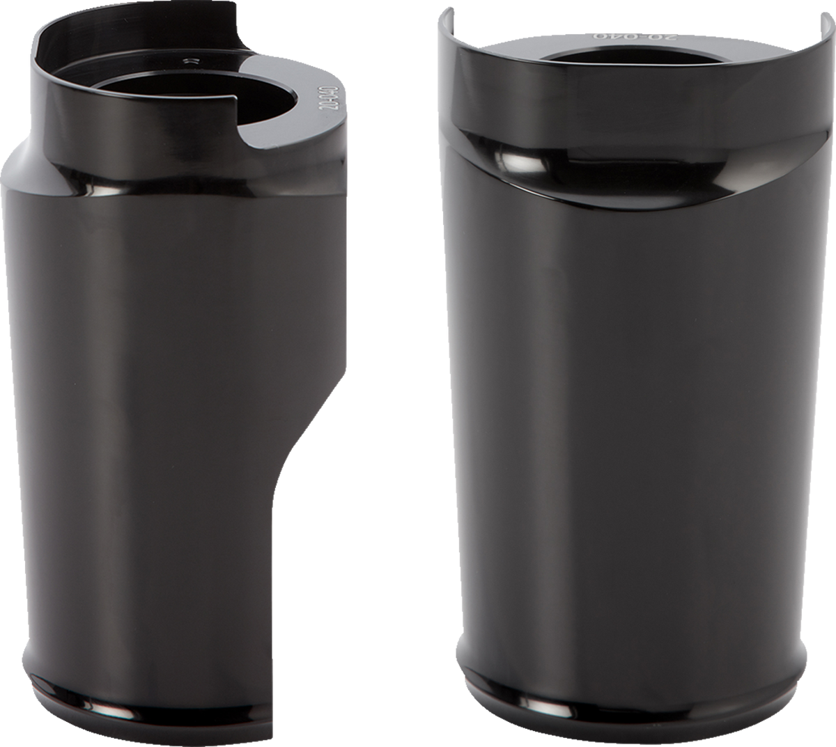 Fat Tire Fork Boot Cover - Black Anodized - Smooth
