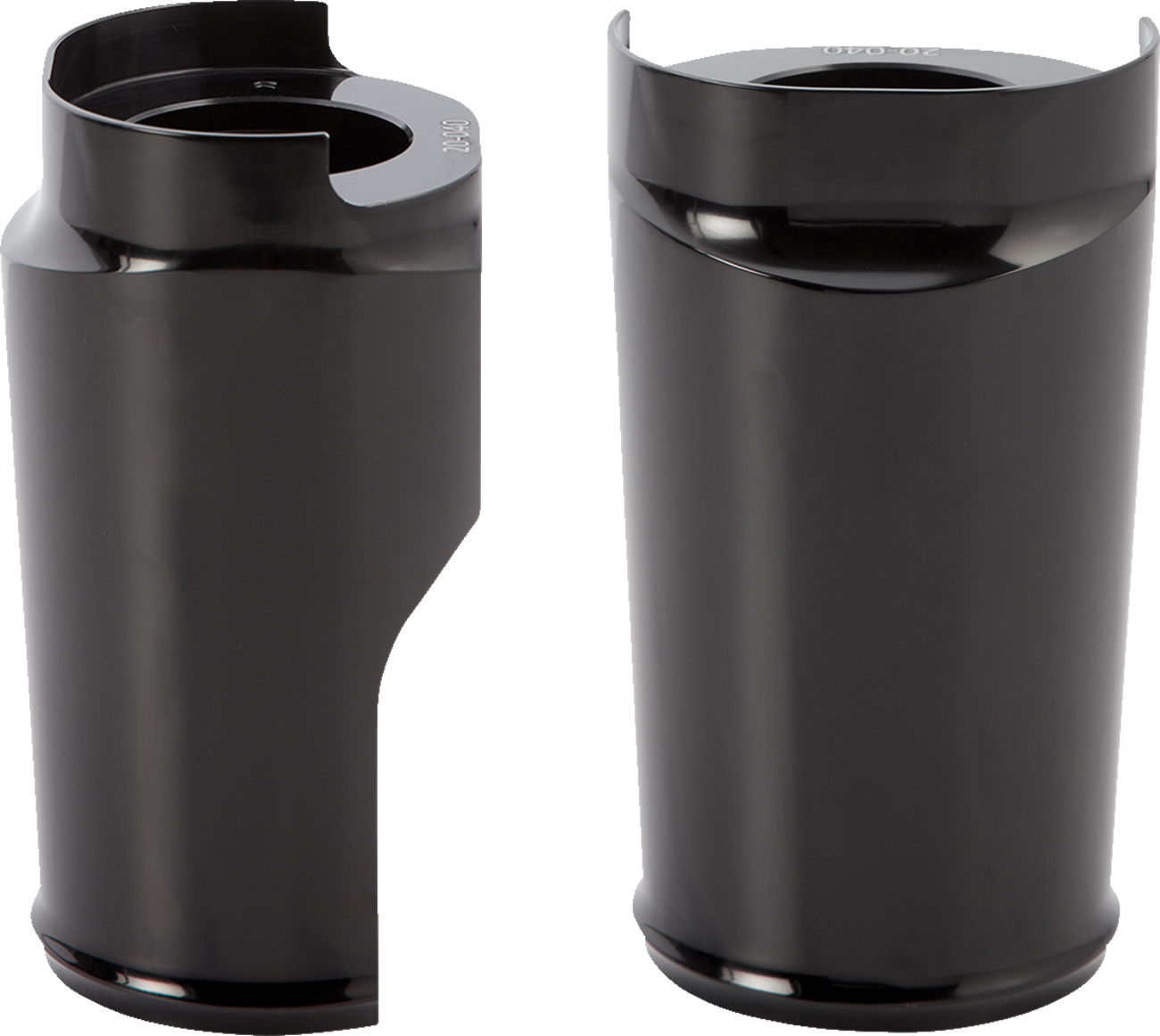 Fat Tire Fork Boot Cover - Black Anodized - Smooth