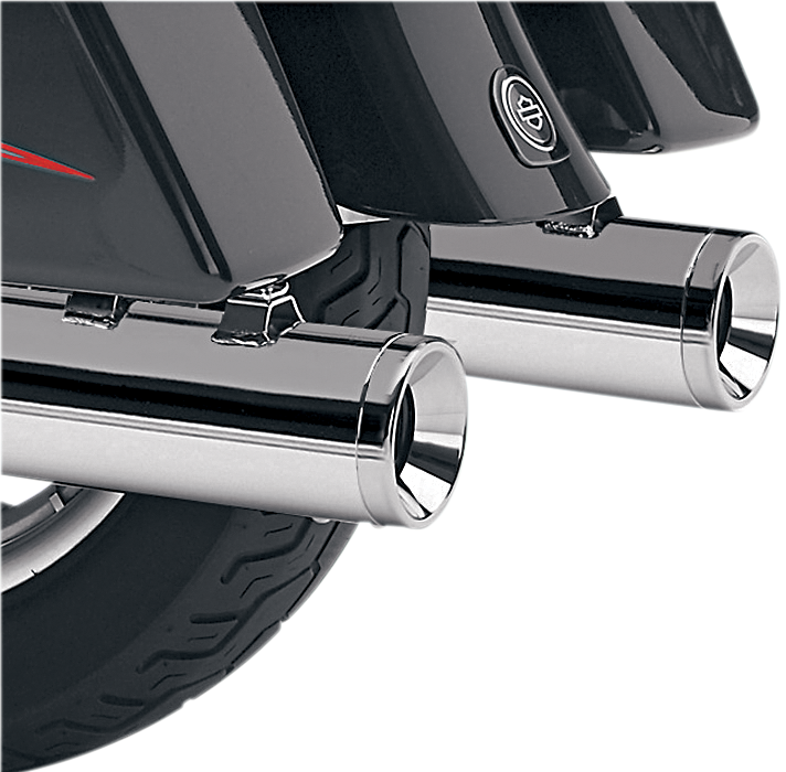 True Dual Headpipes - Chrome - '95-'06 FL