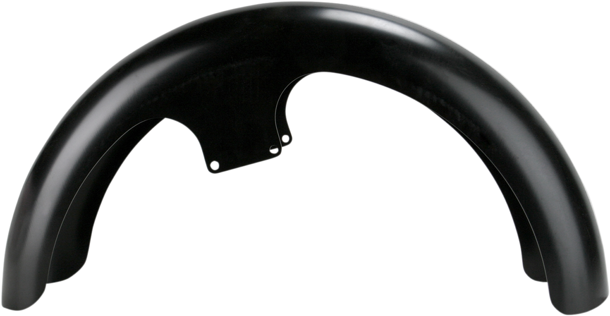 Wrapper Front Fender - Black - 21" - HD Softail