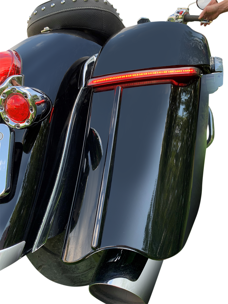 Saddlebag Trim - Indian - Gloss Black