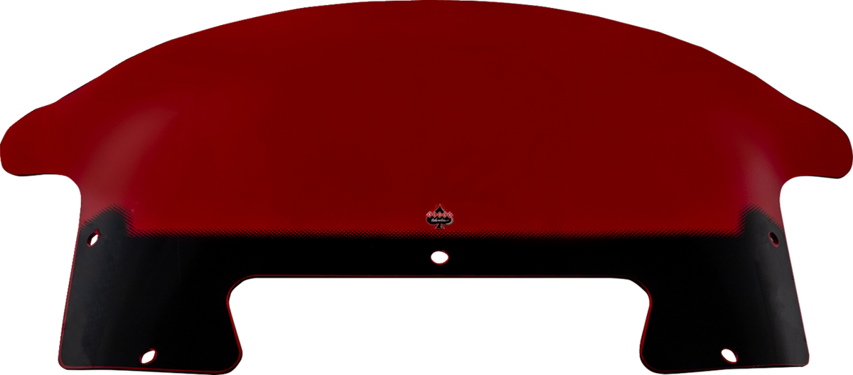 Windshield - 9" - Red - Chieftain PowerPlus/Roadmaster PowerPlus