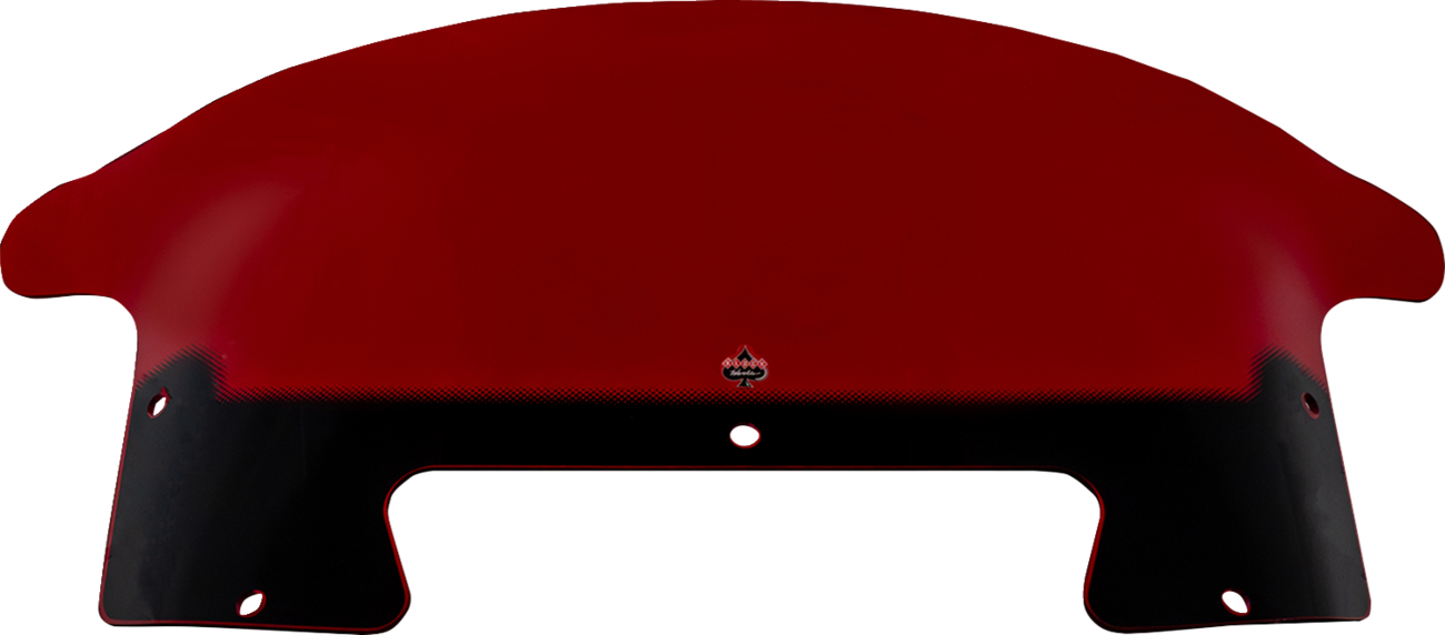 Windshield - 9" - Red - Chieftain PowerPlus/Roadmaster PowerPlus