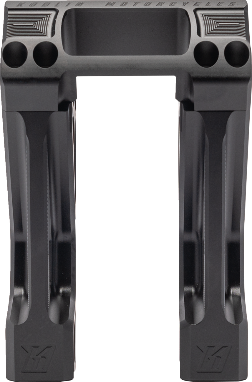 Fastback Risers - 6" - Black