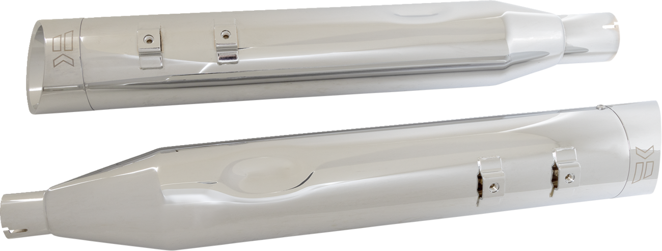 4-1/2" HP-Plus® Slip-On Mufflers - Chrome Edge