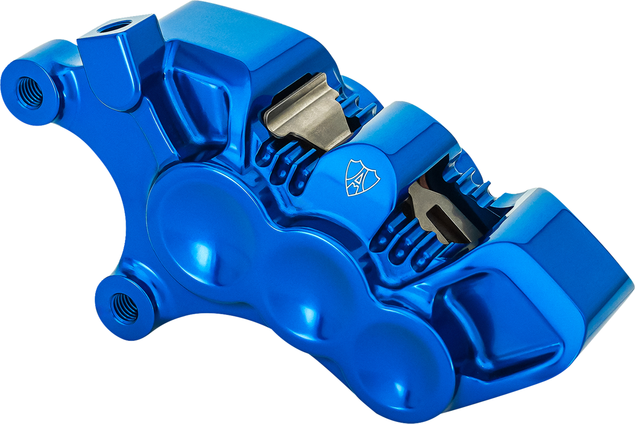 Monoblock Axial Brake Caliper - 14" - Left - Blue