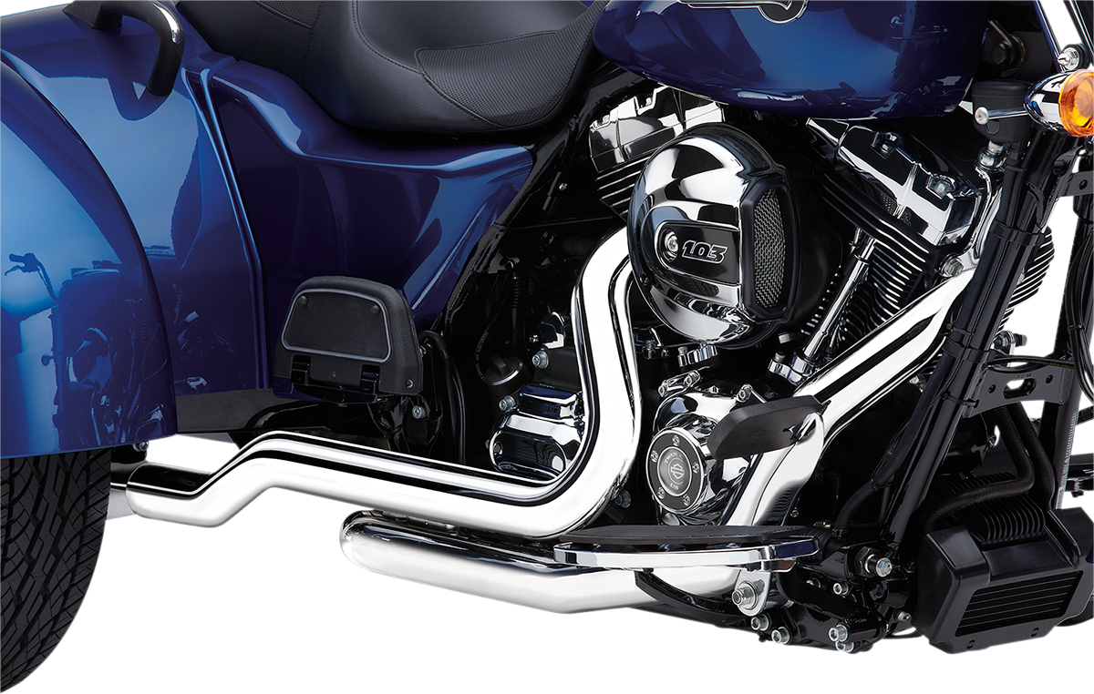 Powerport Dual Headpipes - Chrome