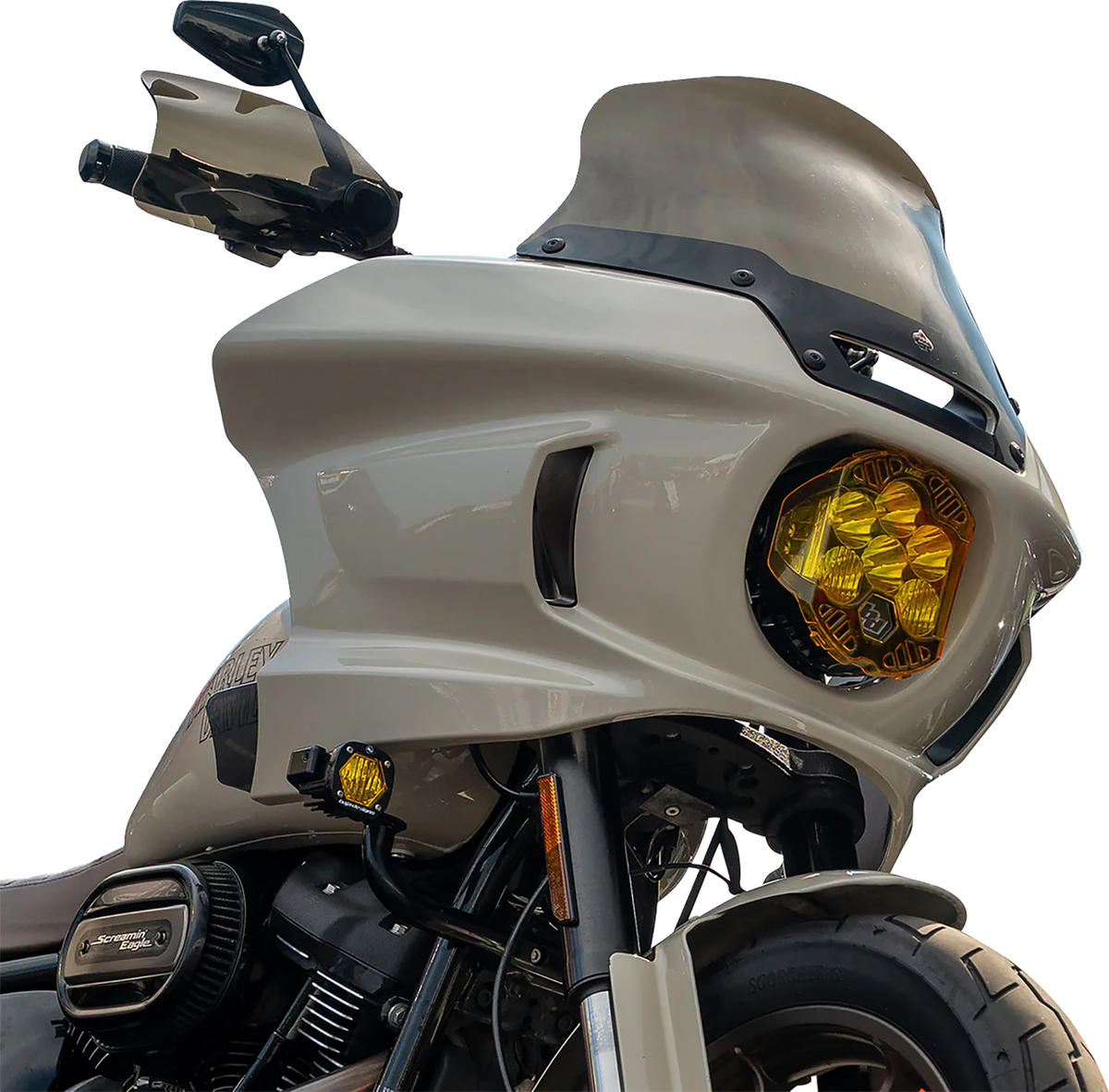 Flare® Handguards - Harley-Davidson Cable Clutch - Bronze