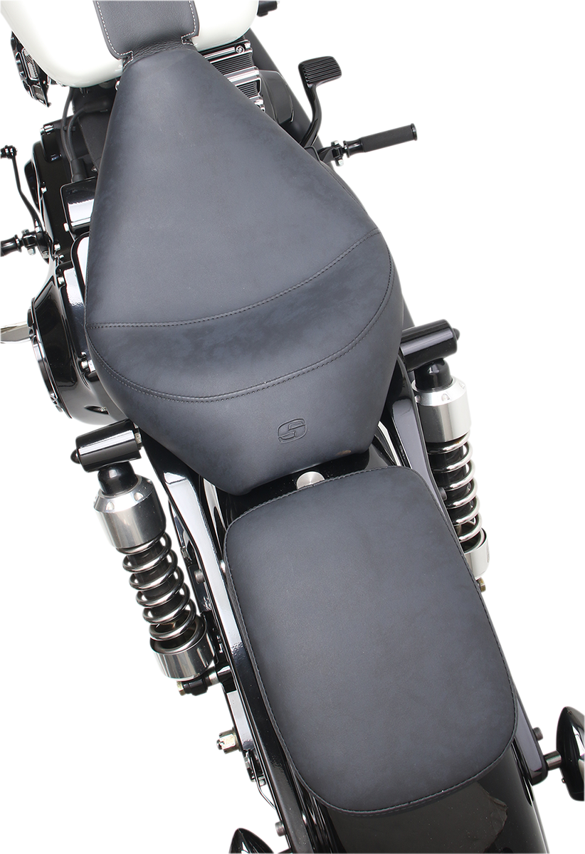 Detachable Pillion Pad - Saddlehyde S3 - Brushed - 7"