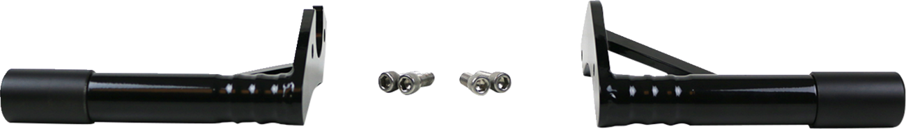 Frame Guards - Rear - Black - Softail