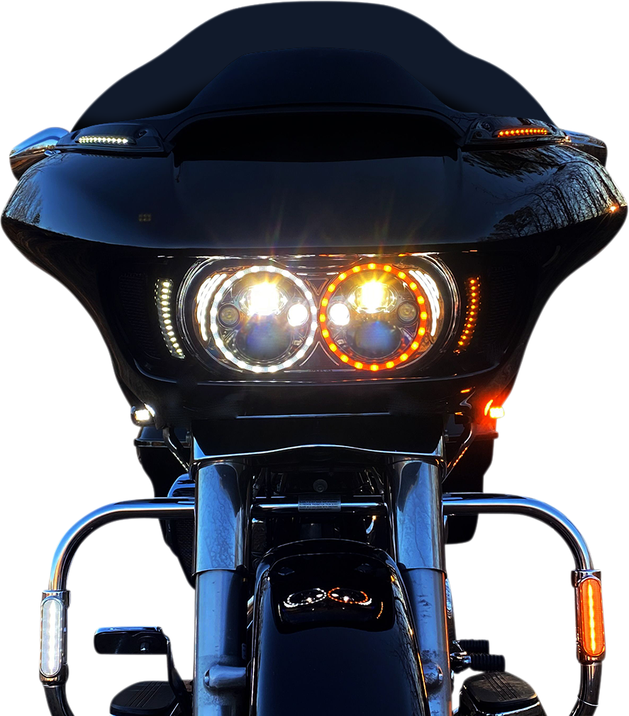 Turn Signal - FLTR - Gloss Black