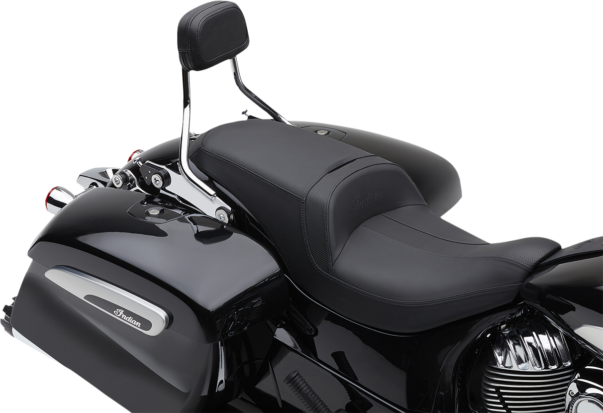 Detachable Backrest - Chrome - Short - Chieftain