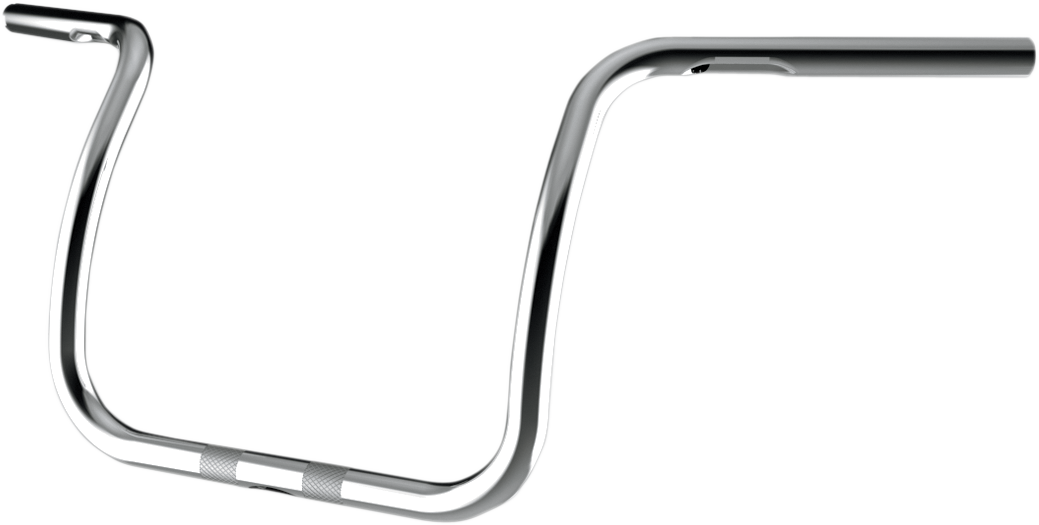 1" 2+2 Custom Sweeper Handlebar - Chrome